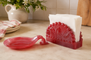 Kitchen Napkin & Utensils Holder
